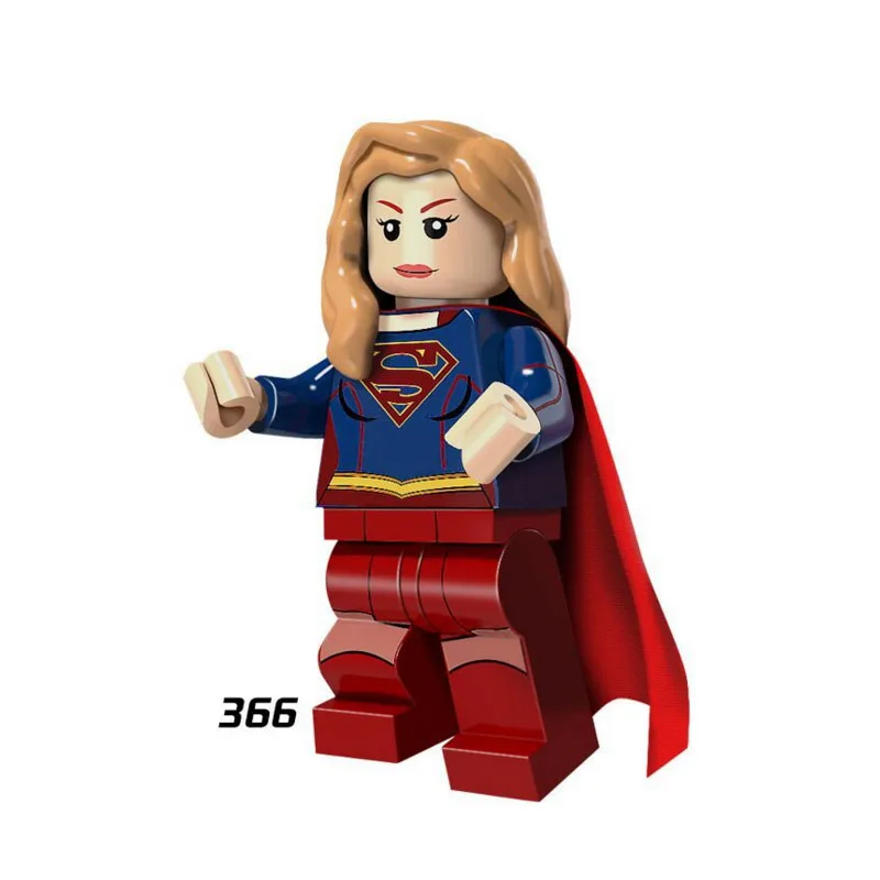 

Single Sale Super Heroes Star Wars 366 superwoman Model Mini Building Blocks Figure Brick Toy kid gift Compatible Legoed Ninjaed