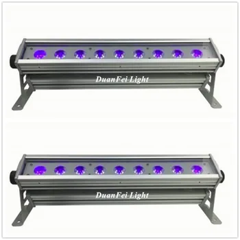 

2pcs high quality led mini bar wall washer light 9x18 outdoor bar wash led bar rgbwa uv 18w