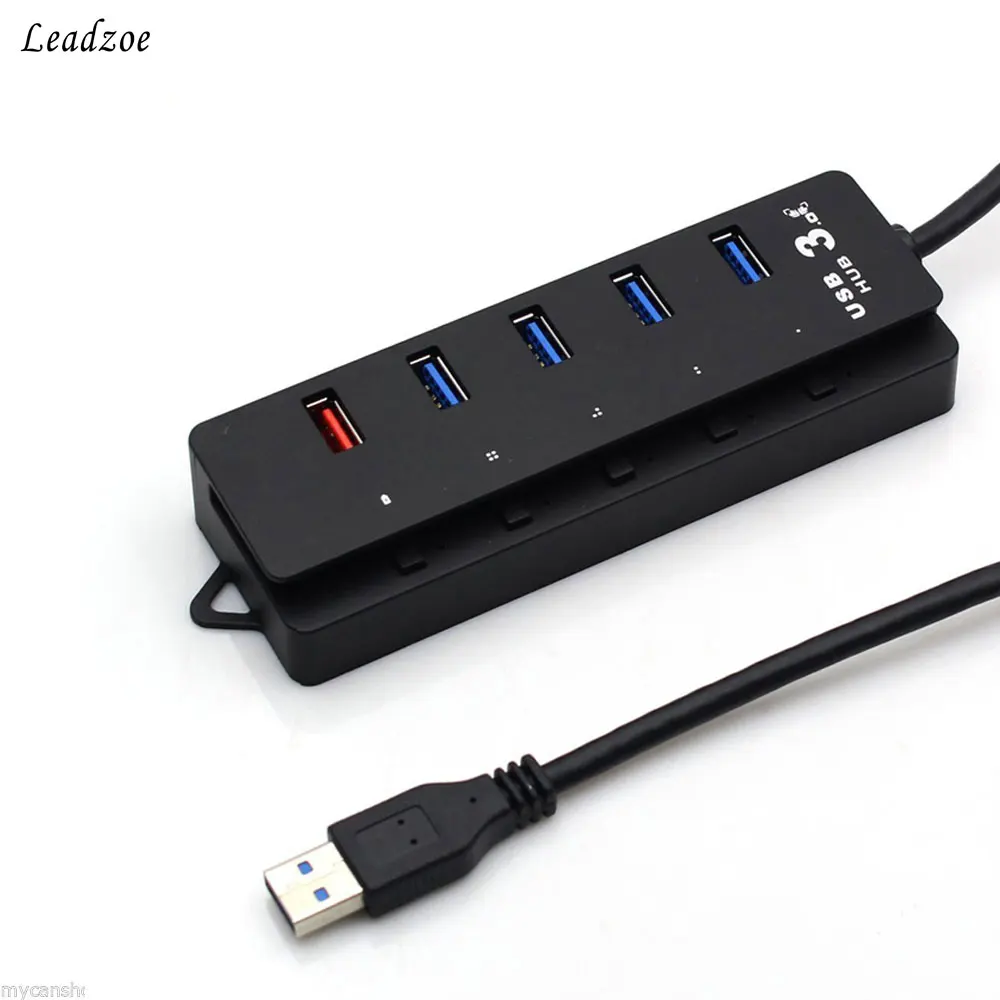 USB Hub,Leadzoe USB Splitter with 1 Charging Port and 4 USB 3.0 Port