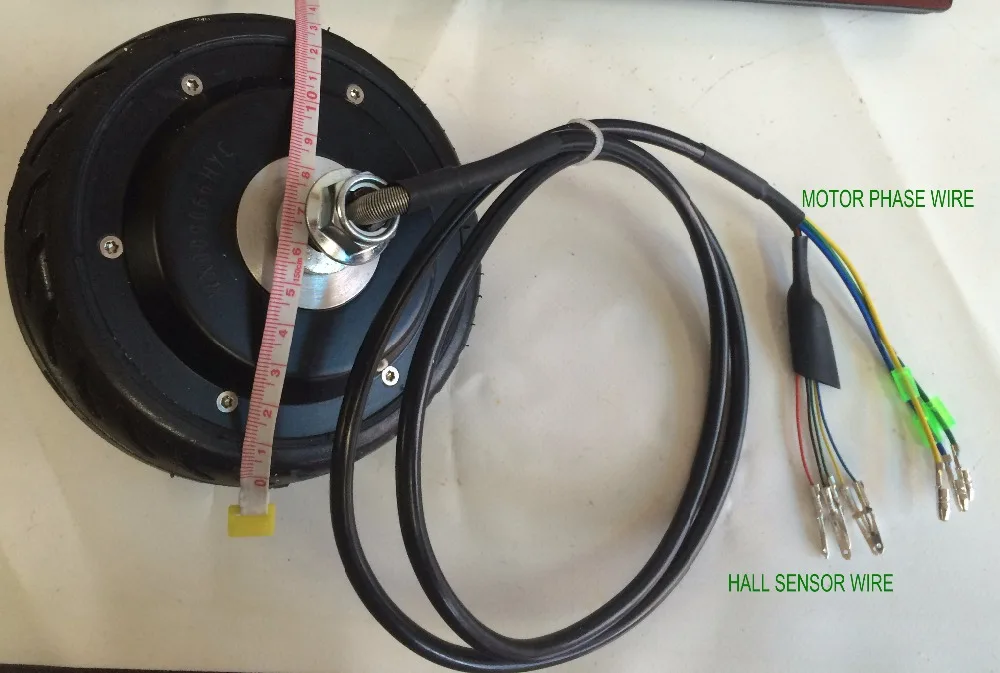 5 inches BLDC hub motor 24v36v48v 50 250w with hall sensor and EBS function & forward/reverse