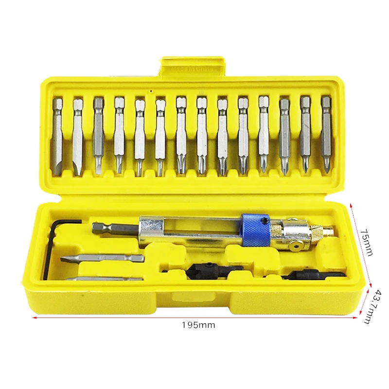 

20 In 1 Screwdriver Set Magnetic Maintenance Tools Repair Machine Drill Screw Driver Hand Tools Slotted Phillips Screwdriver Bit
