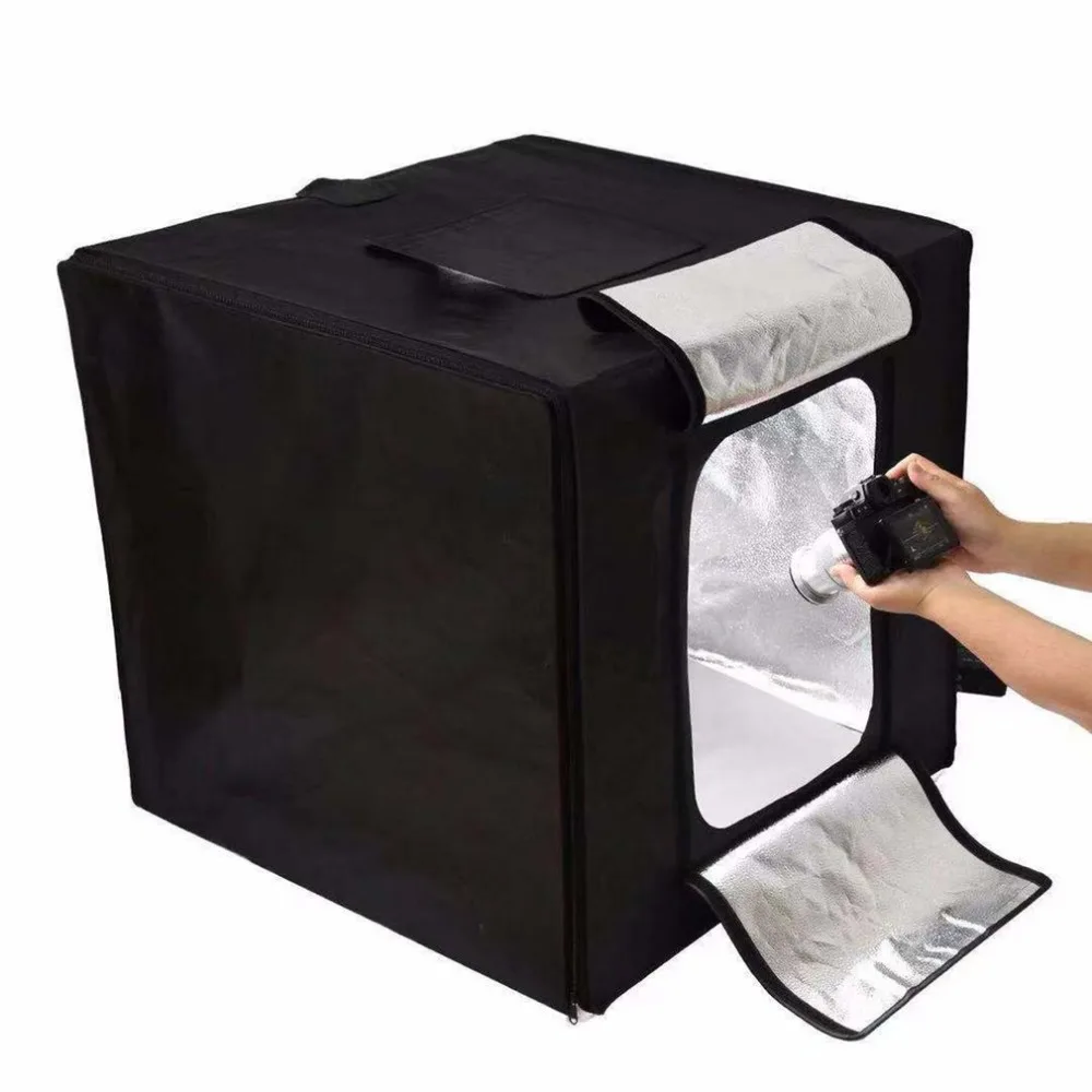 

Small Lightbox Photo Studio Softbox White Light Photo Lighting Studio Shooting Tent Box Kits & Photography Backdrop