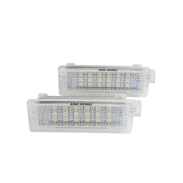 ANGRONG White 18 SMD LED Car Door Trunk  Courtesy Luggage Light Lamp For BMW E60 E61 E63 E64 E81 E87 E90 E91 E85 E89 2