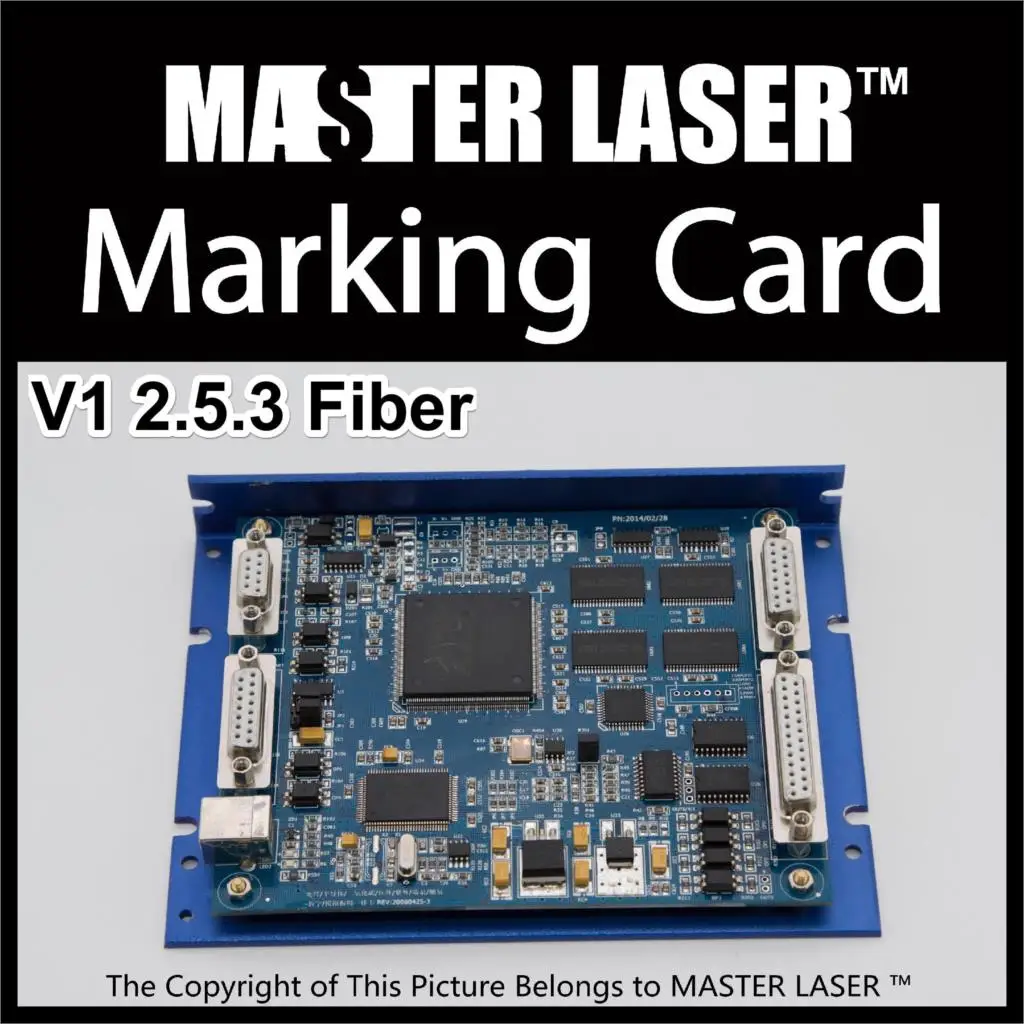 

Free Shipping Marking Machine Control Software V1 2.5.3 EZCARD for 1064nm Fiber Marking Machine IPG Laser Marking Card