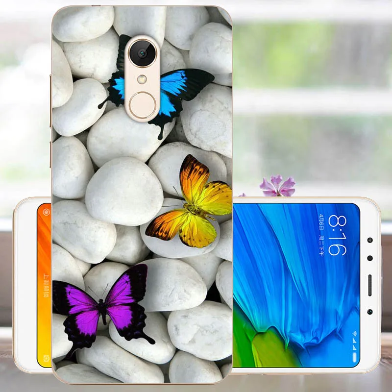 FANATU Soft TPU Xiaomi Redmi 5 Plus Case Silicon Cover Painted Back Bumper Redmi 5 Plus Cover Case Xiaomi Redmi 5 Plus 5.99