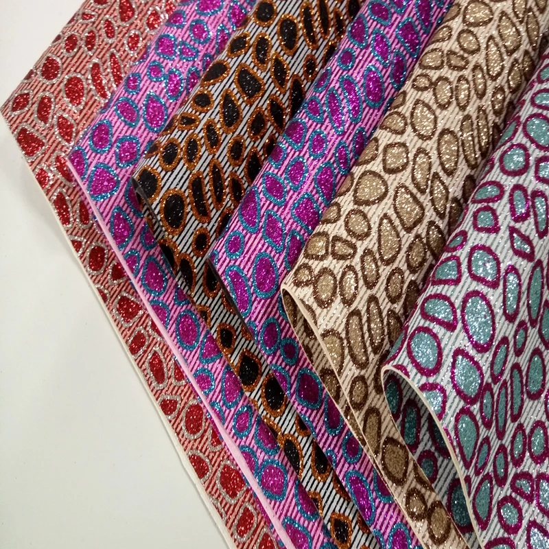 

30m one roll New Designs Glitter PU Leather Glitter Fabric for DIY Sewing,Craft and Home Wallpaper