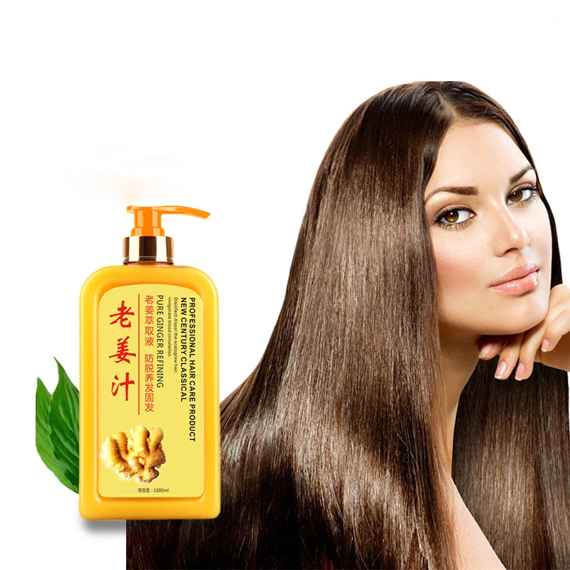 Genuine Ginger Shampoo And Conditioner With Ginger Juice Hair Care