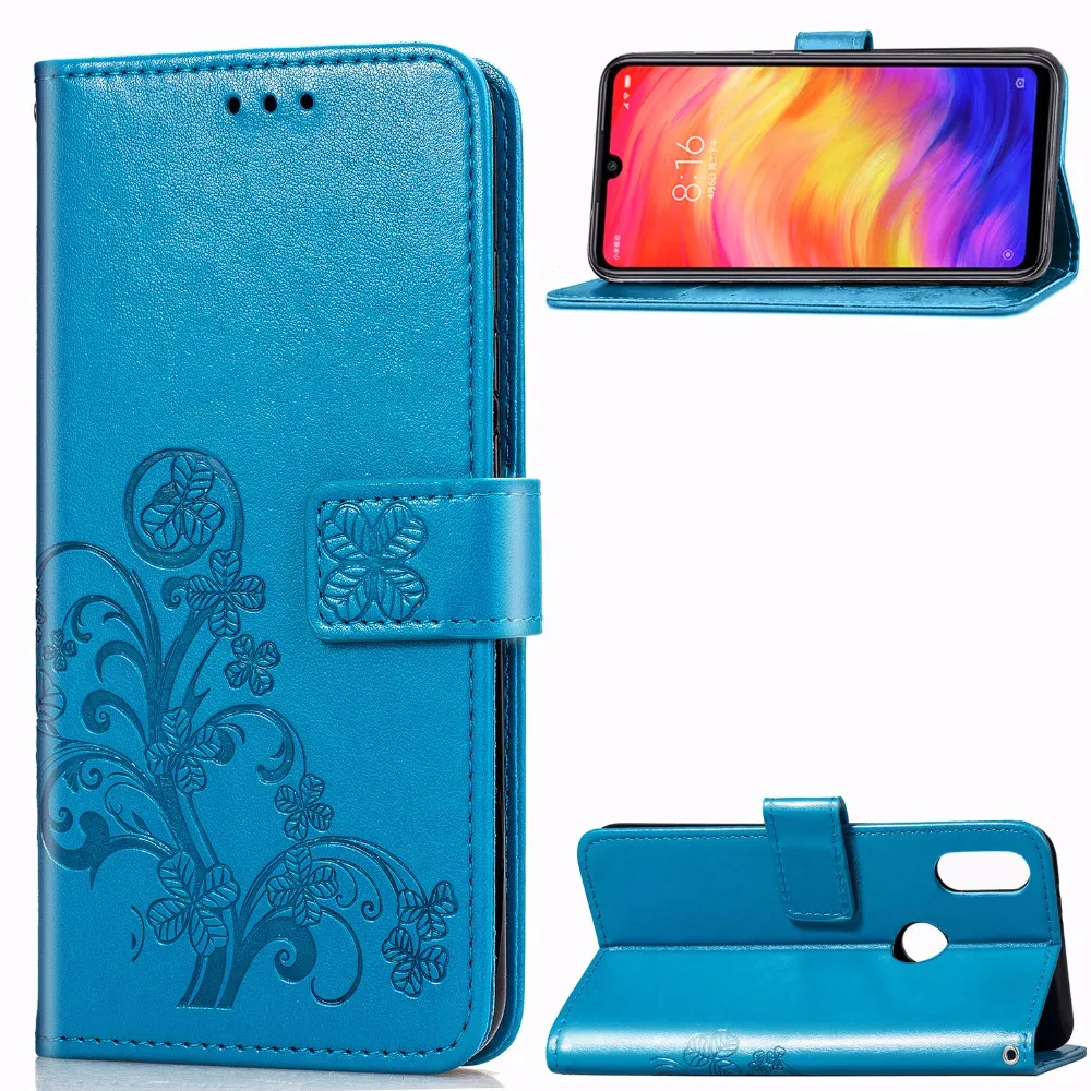 

Wallet Flip Cover Leather Case For Xiaomi Redmi Note 7