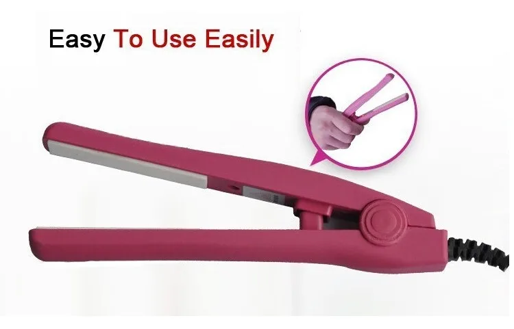 mini hair straightener 22