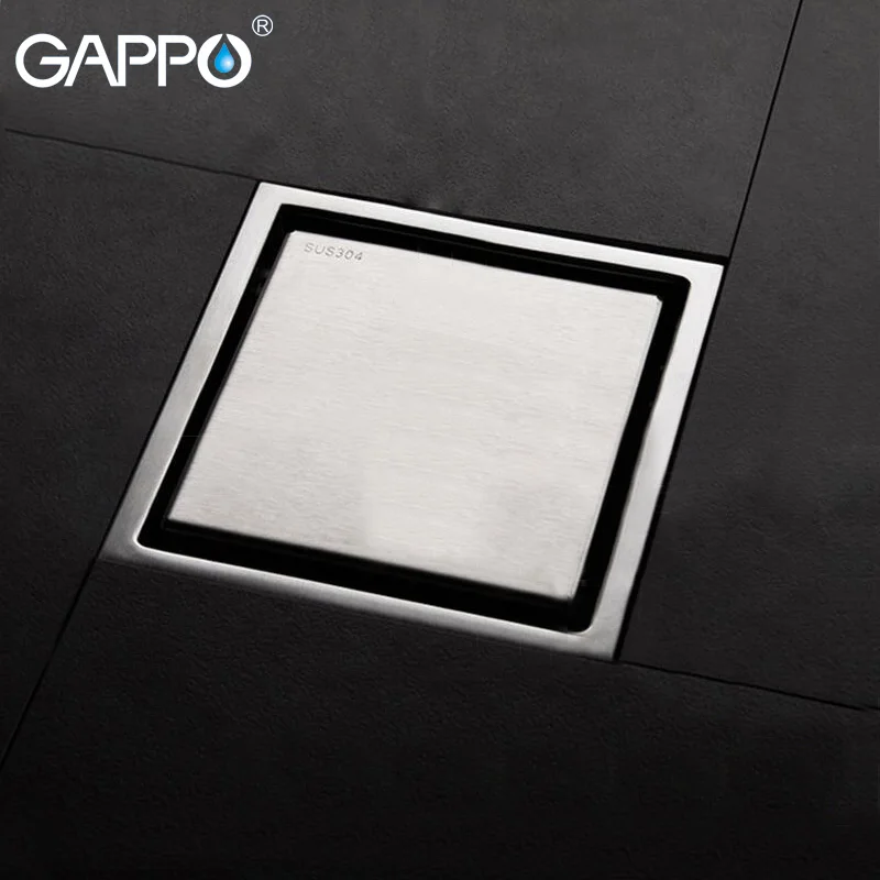 GAPPO ванная комната сливная вода душ Сливная крышка напольный фильтр сток в полу из нержавеющей стали душ Сливная крышка пробка душ