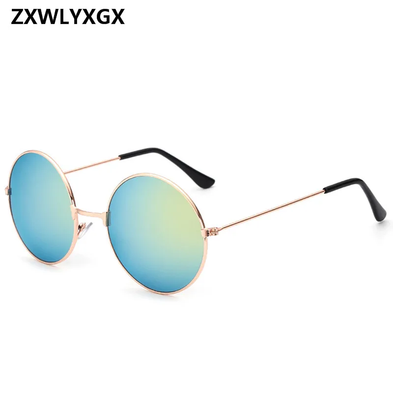 Vintage Round Sunglasses Women Men's Brand Designer Sun Glasses Ladies Spectacles Oculos de Sol Feminoculos_voghion.com