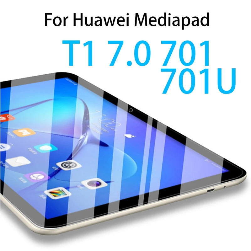 Защитное стекло на планшет для huawei Mediapad T3 7 glass M3 Lite M5 Pro T1 Wifi Версия 8 8,4 9,6 10,1 10,8 закаленное стекло - Цвет: t1 7.0 701 701u