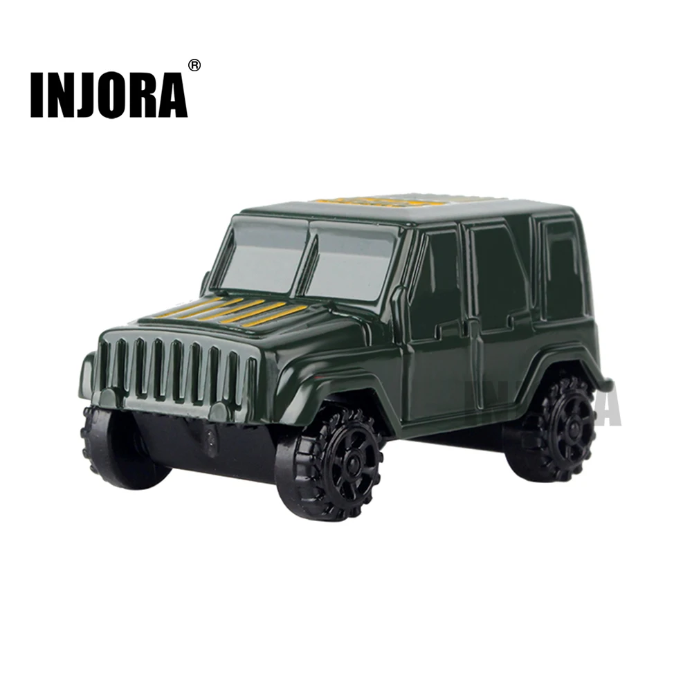 

INJORA 1PCS Metal Mini Car Decoration for 1/10 RC Crawler Traxxas TRX4 Axial SCX10 90046 Tamiya CC01 D90