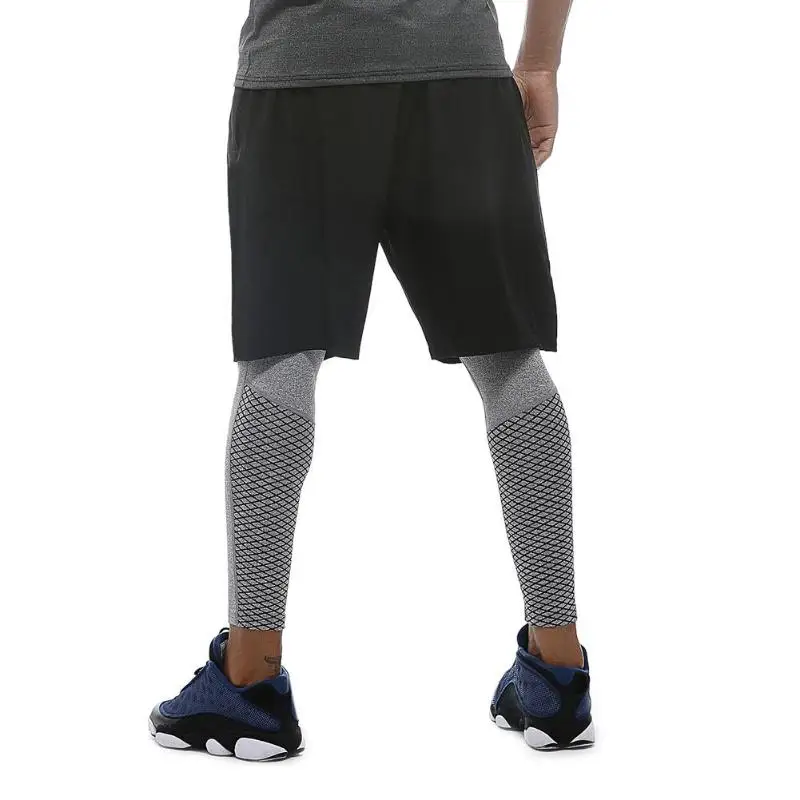 Летние спортивные мужские шорты для занятия баскетболом Running тренажерный зал носить спортивный быстросохнущая Повседневное прямые шорты