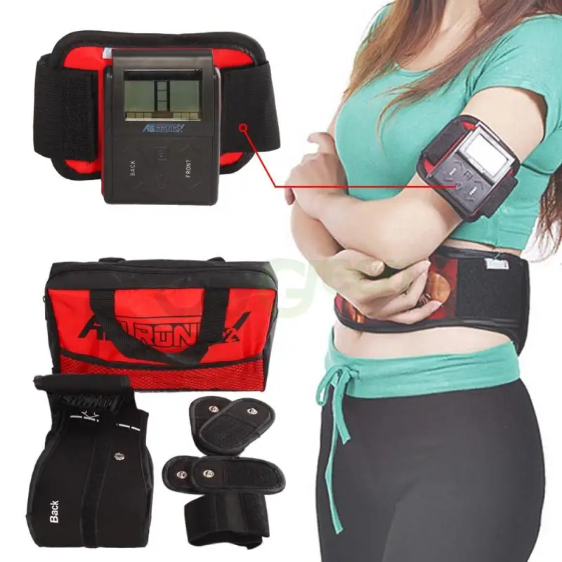 

EMS Arm Abdominal Muscle Stimulator Belt Slimming Body Massager GYM Abdomen Sports Training Exerciser Tool AB Toner