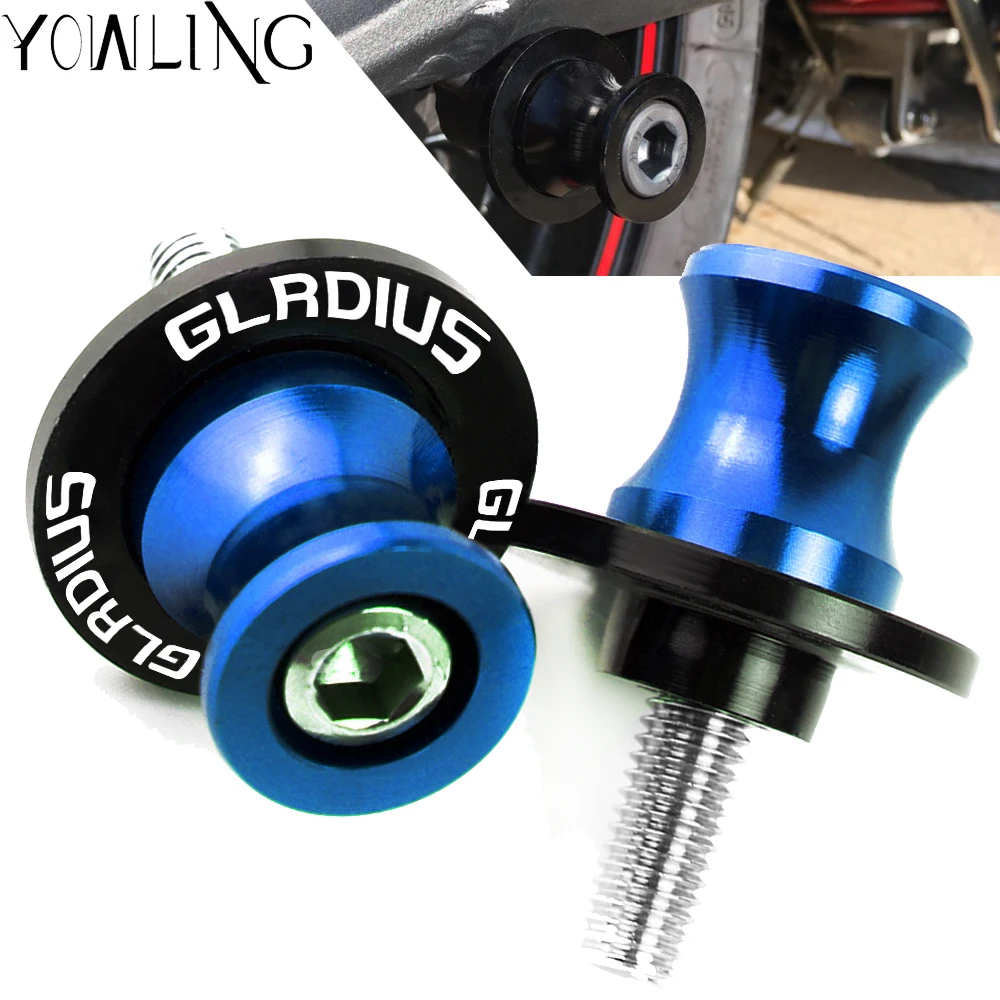 

Aluminum Motorcycle Stand Swingarm Spools Slider Stand Screw For Suzuki Gladius 650 SFV650 GLADIUS 2009-2015 2010 2011 2012 2013