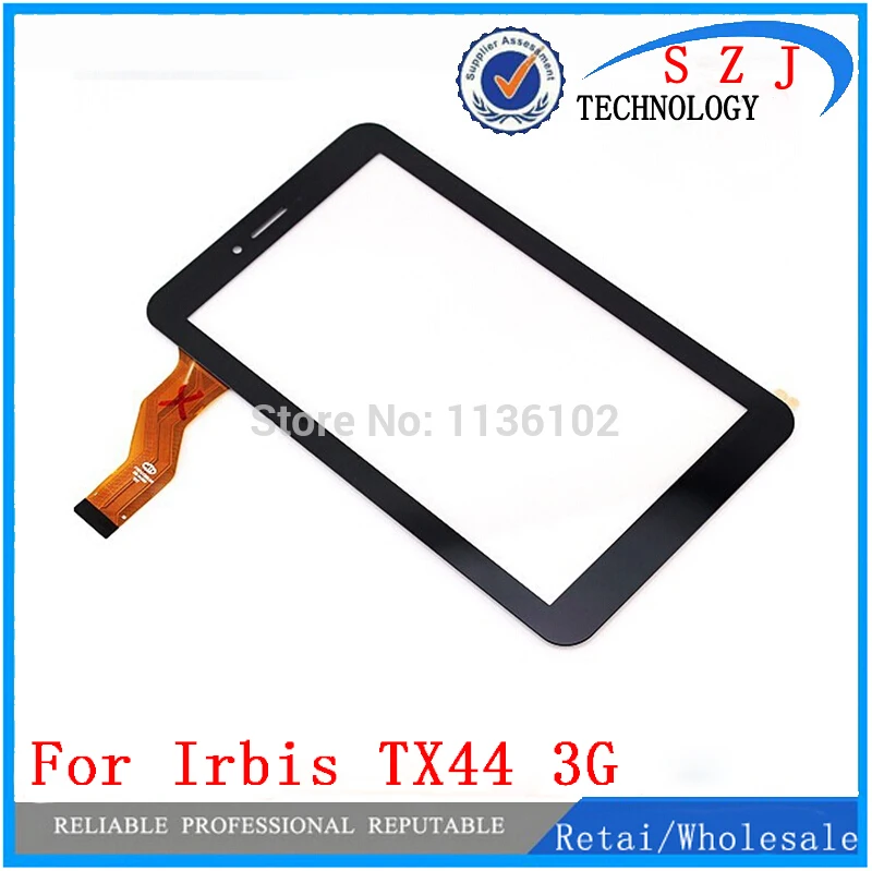 

New 7'' inch touch Screen For Irbis TX44 3G / irbis TX22 Tablet Touch Panel Glass Digitizer Replacement Free Shipping 10pcs/lot
