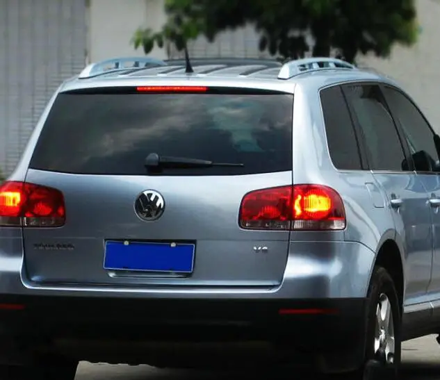 Алюминиевый сплав Багажник На Крышу багажа бар для Volkswagen VW Touareg 2003 2004 2005 2006 2007 2008 2009 2010(черный, серебристый