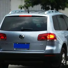 Алюминиевый сплав Багажник На Крышу багажа бар для Volkswagen VW Touareg 2003 2004 2005 2006 2007 2008 2009 2010(черный, серебристый