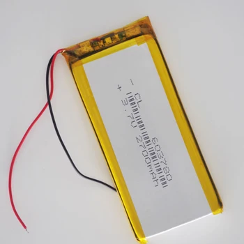 

shenzhen technology 583782 2700mah 3.7v lithium polymer battery 3 7V volt li po ion lipo rechargeable batteries for tablet PC