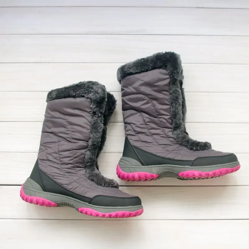 platform waterproof boots
