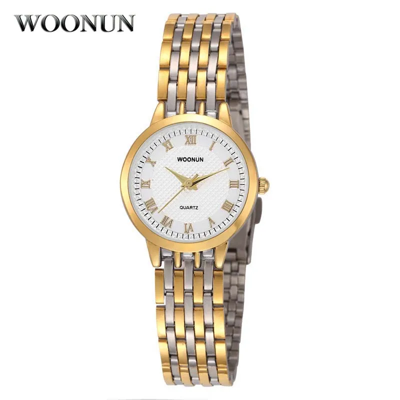 

New Women Watches Top Brand Luxury Gold Watch Women Ultra Thin Stainless Steel Analog Quartz-Watch Fashion Exquisite Watch