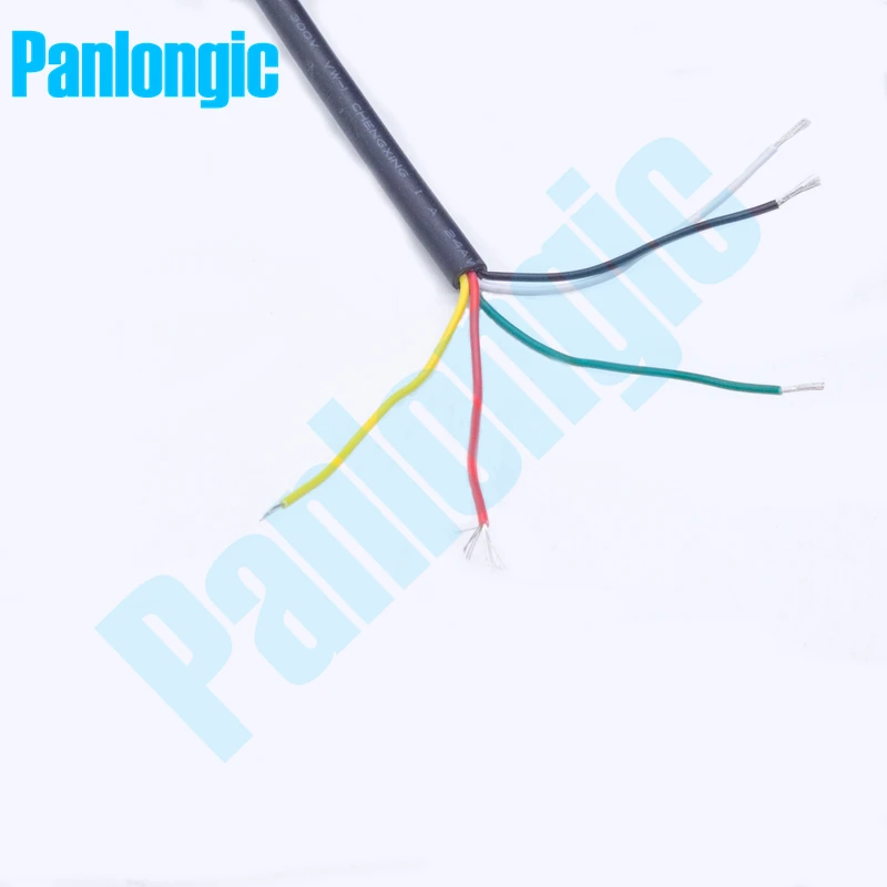 Panlongic 5 метров UL 2464 5C 24AWG ПВХ многожильный провод Луженая медный, экранированный сигнальный провод силовой кабель Электронный Кабель