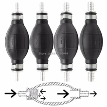 New Fuel Line Pump Primer Bulb Hand Primer Gas Petrol Pumps Rubber And Aluminum Pump G08 Drop ship