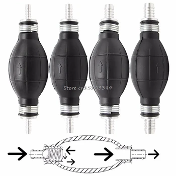 

New Fuel Line Pump Primer Bulb Hand Primer Gas Petrol Pumps Rubber And Aluminum Pump G08 Whosale&DropShip