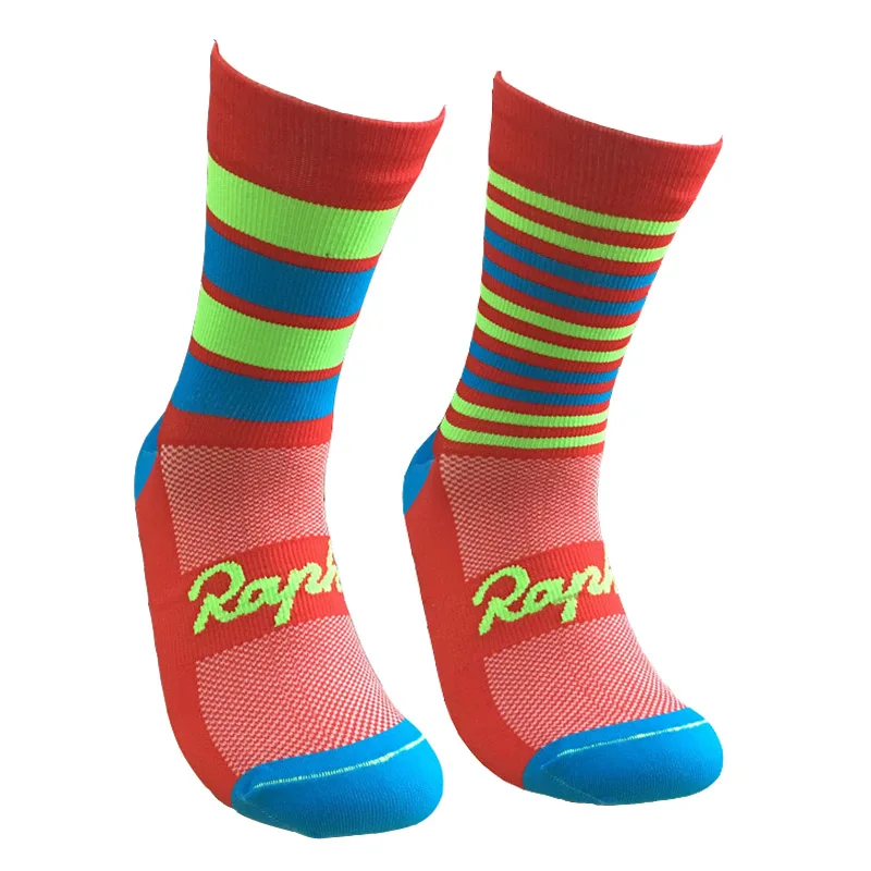 ZHYUYAN RNew носки для велоспорта наивысшего качества Профессиональные брендовые дышащие спортивные носки велосипедные носки уличные гоночные большие размеры для мужчин и женщин - Цвет: Многоцветный
