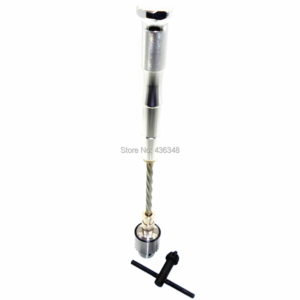 Semi automatic Manual Hand Drill Jeweler Wood Model Spiral Push Hand