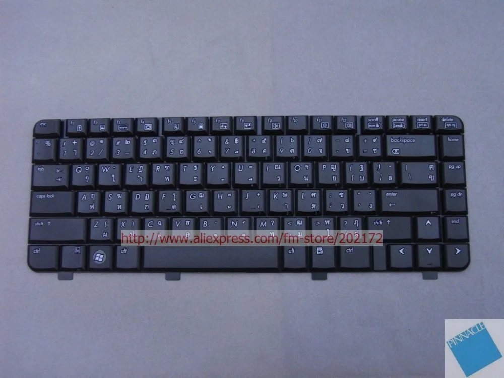 Новая черная клавиатура для ноутбука 438531-281 PK130100170 HP Compaq 520 500 Таиланд 100%