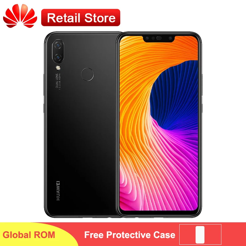 Глобальная прошивка huawei P Smart Plus Nova 3i 4G смартфон 6 3 &quotKirin 710 Восьмиядерный Android 8 1