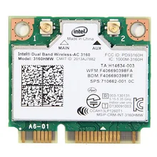 Intel  wireless ac 3160 dual band 3160HMW  intel 3160 ac ac3160 3160ac for HP 710662-001 Wireless card  Mini PCI-E  Network card