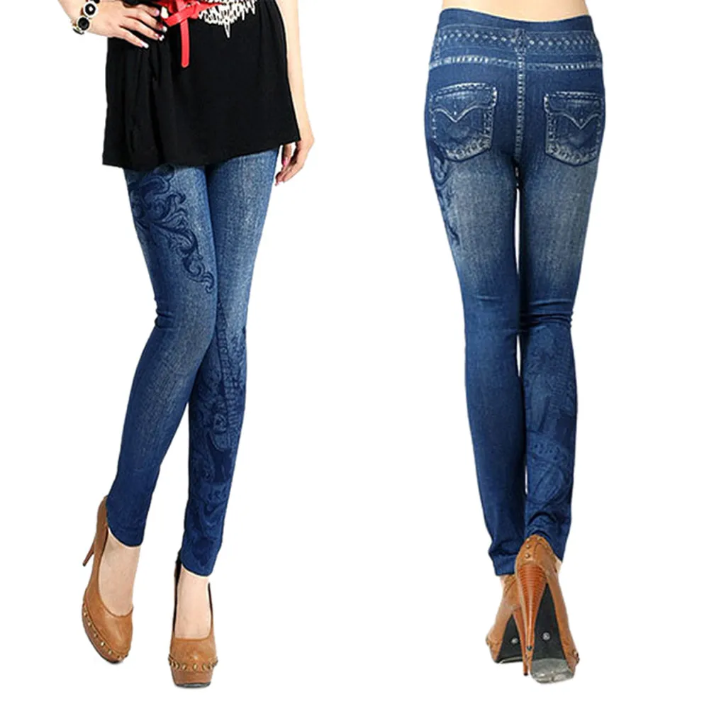 Nice Stretchy Jeans Women Look Fashion Jeans For Women Sexy Slimming Skinny Leg Pants Hole Jeans mujer