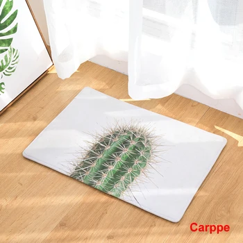 

Doormat Carpets Simple And Clear Plants Print Mats Floor Kitchen Bathroom Rugs 40X60or50x80cm