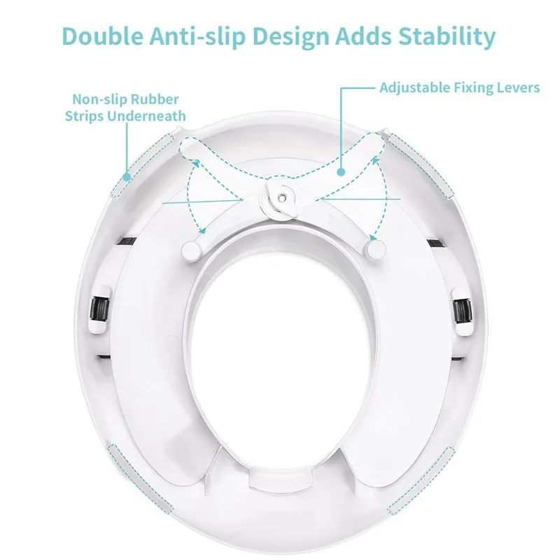 Многофункциональное детское горшок, обучающее сиденье, портативное детское сиденье для унитаза, сидения с мягкой подушкой, противоскользящее кольцо