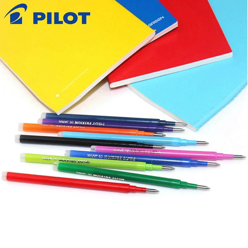 

5pcs/lot Pilot Gel Refills FriXion Pen 0.5 mm Easy Erasable Ink Drawing Doodle School Student Stationery Colorful BLS-FR5