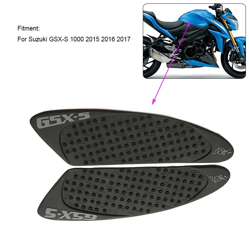 Mtclub For Suzuki Gsx S 1000 Gsx S1000 2015 2016 2017 Gsxs Motorcycle 3m Anti Slip Tank Pad Side Gas Knee Grip Traction Pads Tank Pad Side Tank Padknee Grip Aliexpress