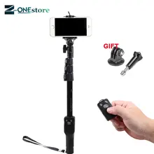 Бренд Yunteng 1288 селфи палки ручной монопод+ держатель для телефона+ Bluetooth затвор для iPhone GoPro камеры