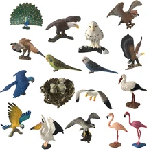 Фигурки птиц, Имитационные фигурки птиц, модели животных, игрушки для домашнего декора, миниатюрное украшение для сада в виде Феи, орнамент, подарки для детей