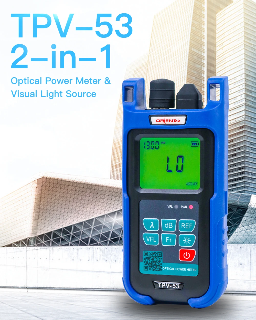

2 IN 1 Fiber Optic Power meter with 10km Laser source Visual Fault locator 10mw