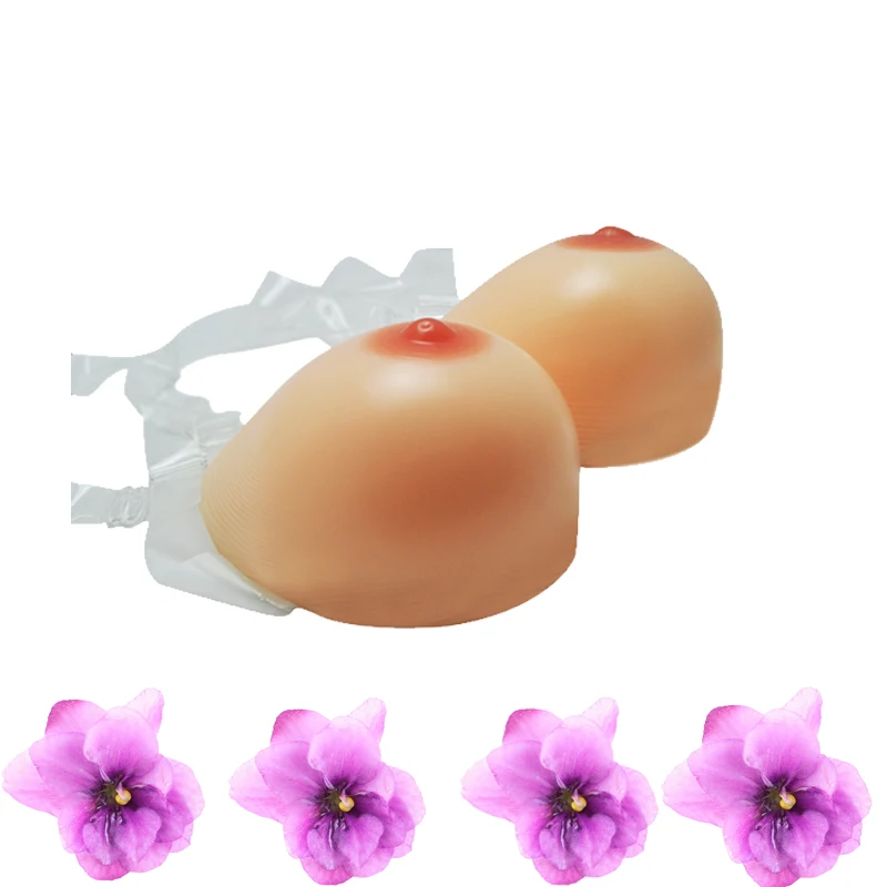 Sale!!! New Strap-On Silicon Breast Form Full Boobs Cross Dresser False Boobs Enhancer G Cup