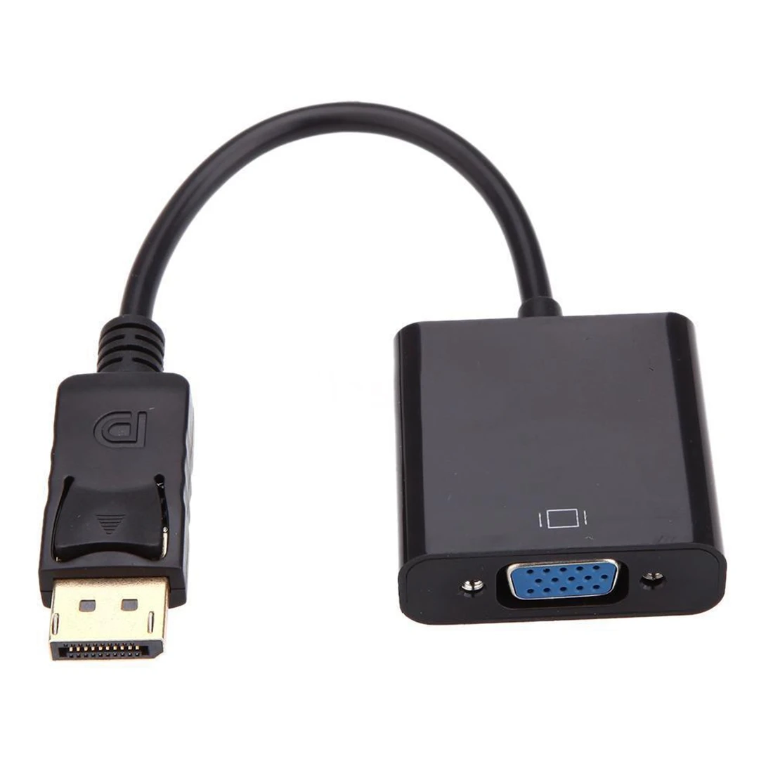 

HOT-1080p DP DisplayPort Male to VGA Female Converter Adapter Cable Stock
