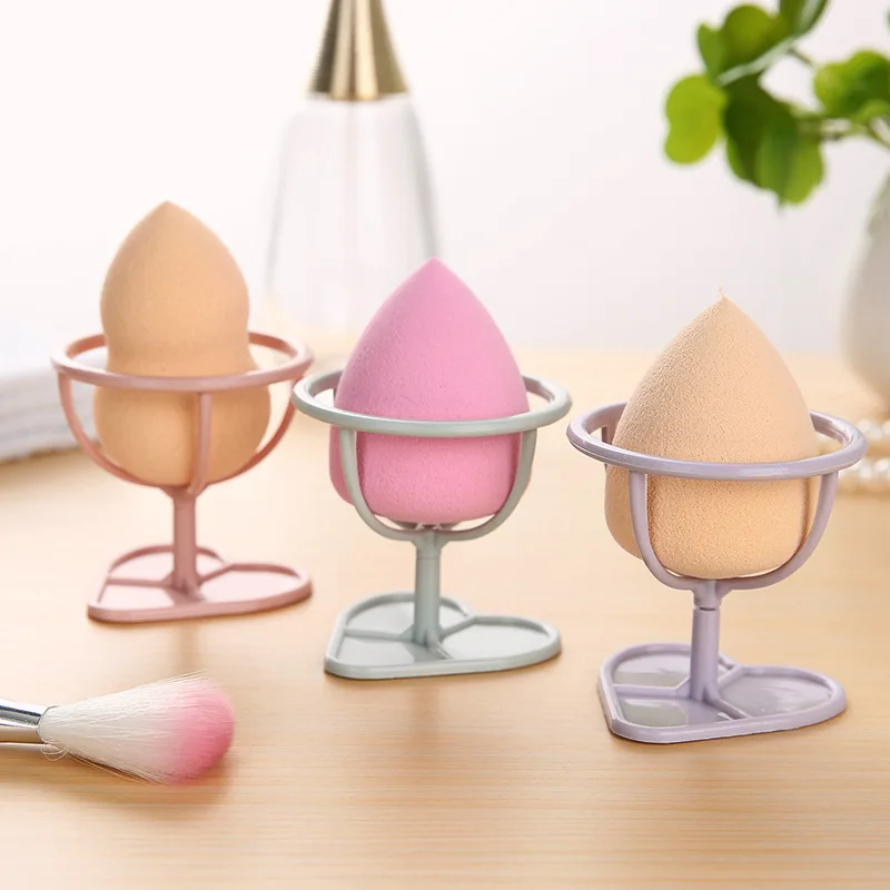 1PC Mini Makeup Sponge Holder Cosmetic Sponge Stand Egg Powder Puff