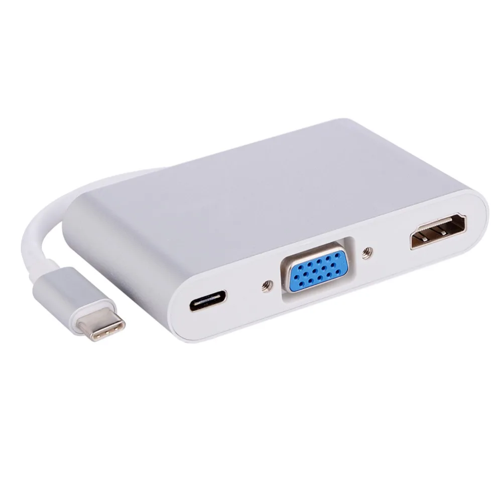 

USB Type C To HDMI USB 3.0 Charging Adapter Converter USB-C 3.1 Hub Adapter for MacBook Pro Pixel Huawei Mate10 Samsung S8+ Plus