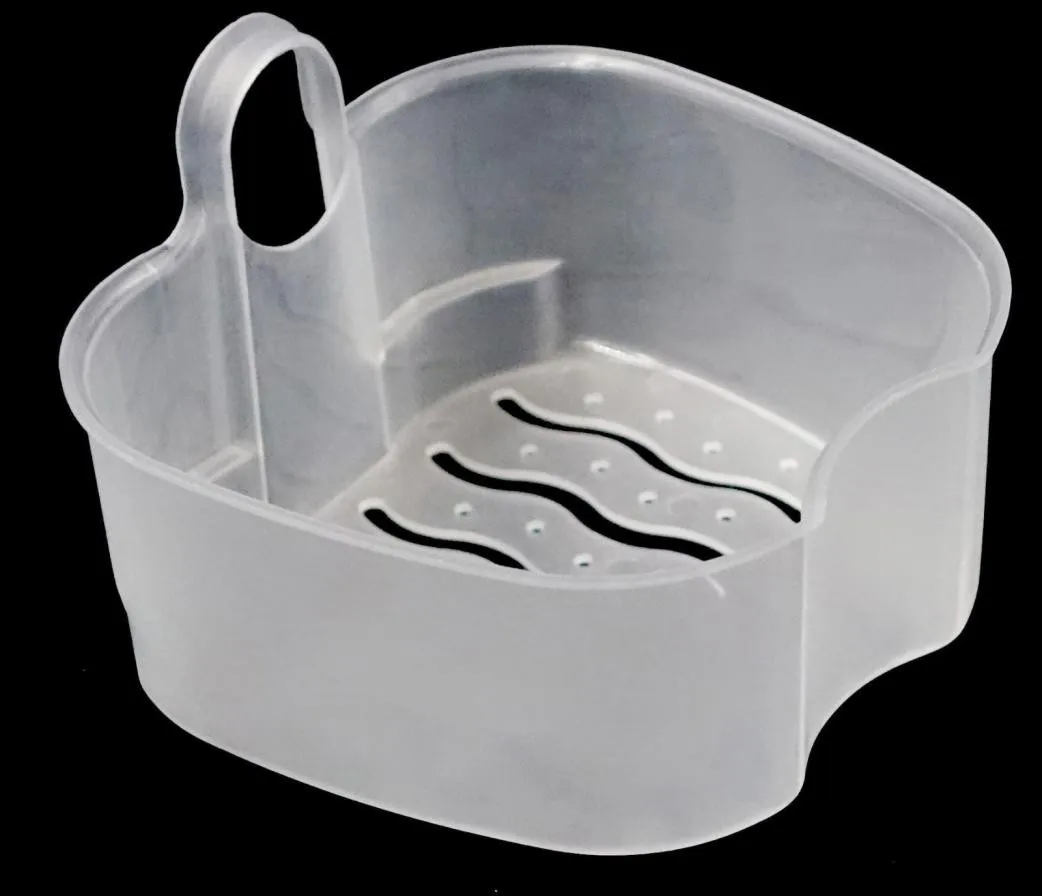 Зубной Протез для ванной чехол Стоматологическая ложная коробка для хранения зубов с подвесным сетчатым контейнером 3 цвета коробка