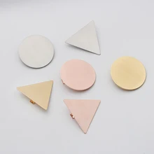 Геометрический валик для Аксессуары для волос металлический Современный стильный волос заколки-крабы для волос заколка для волос для девочек, Женские аксессуары для укладки волос