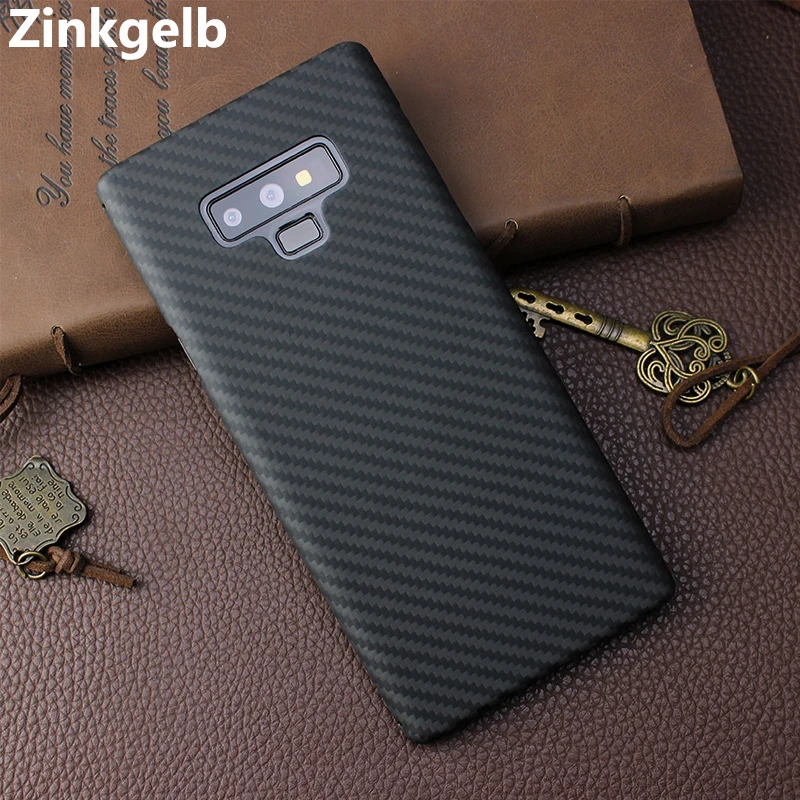 

For Samsung Note 9 Cover Case Luxury Slim Hard Real Carbon Fiber Shockproof Back Cover Phone Case for Note 9 Case Hoesje Funda