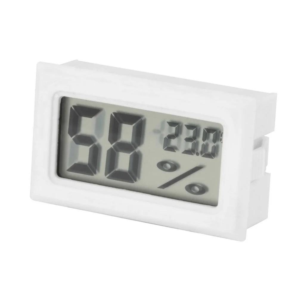 Мини цифровой LCD Крытый удобный датчик температуры измеритель влажности